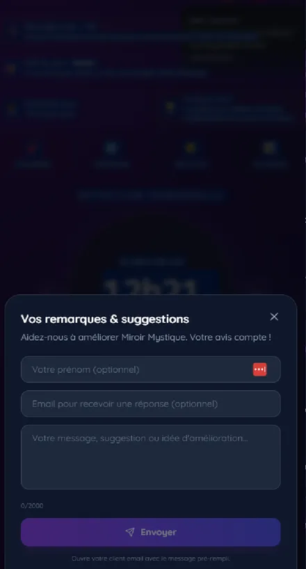 Vos suggestions comptent